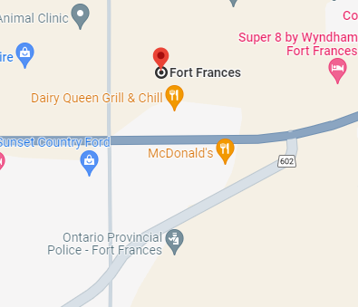 Restaurant Location Map